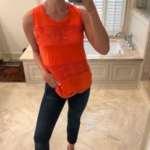 J. Crew size small orange tank